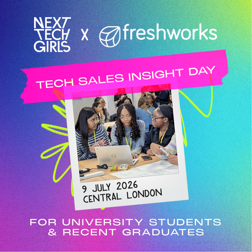 Next Tech Girls Tech Sales Insight Day Freshworks London July 2026