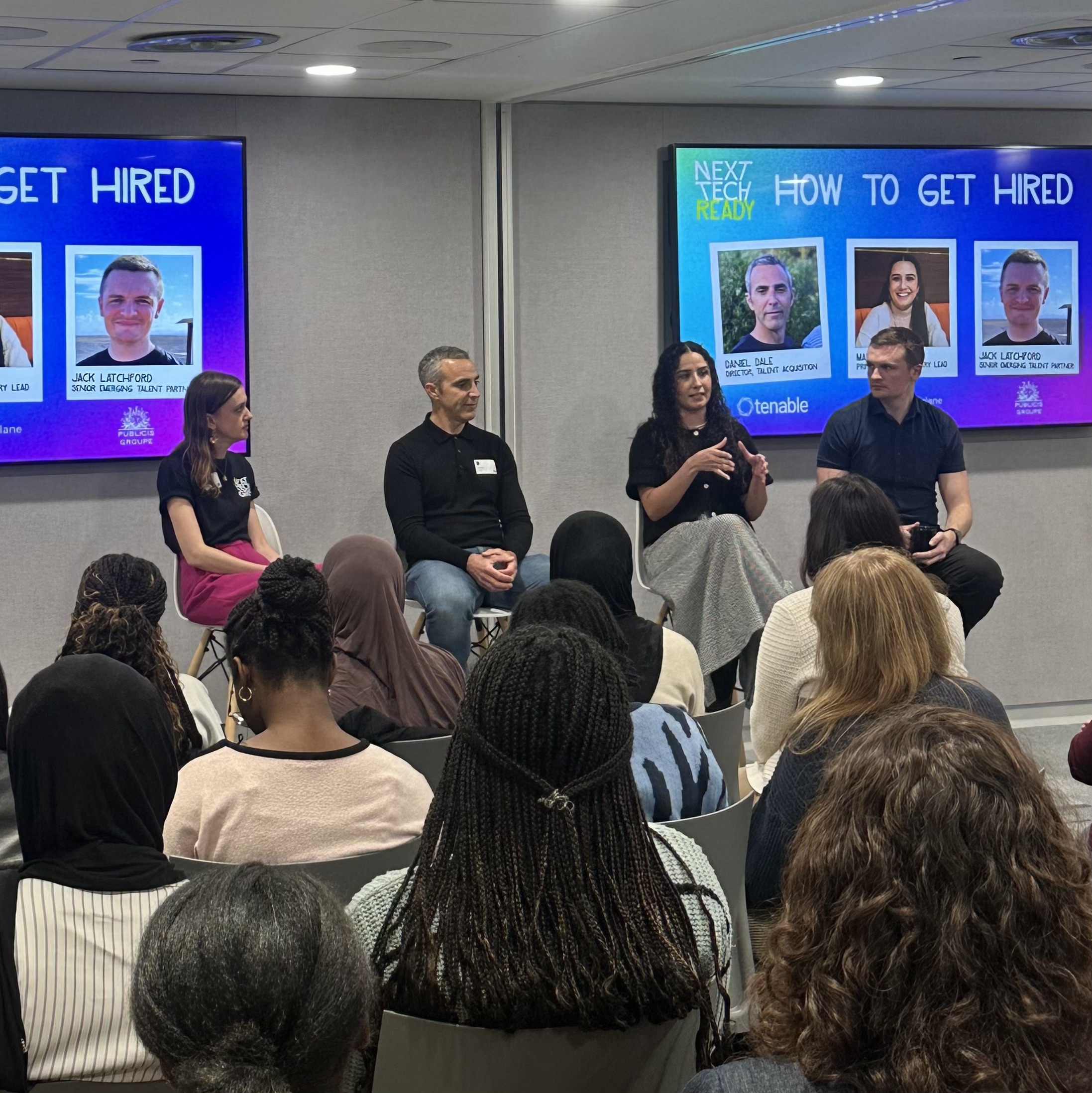 How To Get Hired panel at Next Tech Ready, October 2025